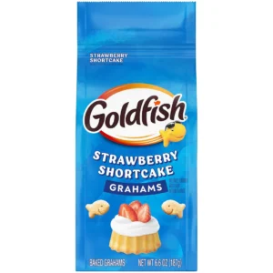 Goldfish Grahams Strawberry Shortcake Flavored Snack Crackers