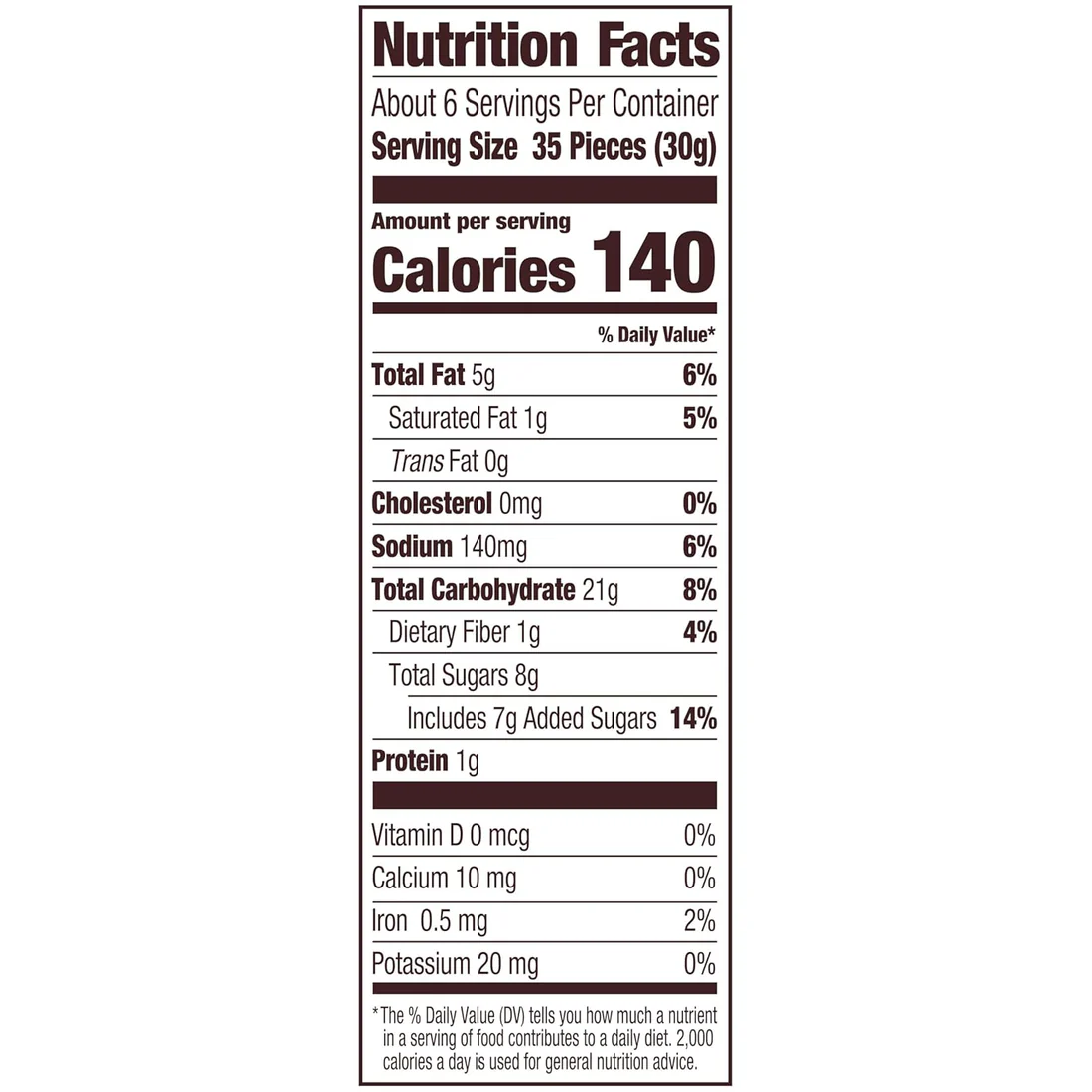 Nutrition Facts
