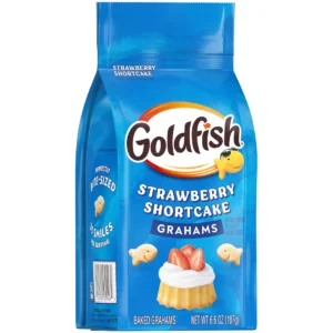 Goldfish Grahams Strawberry Shortcake Flavored Snack Crackers Image