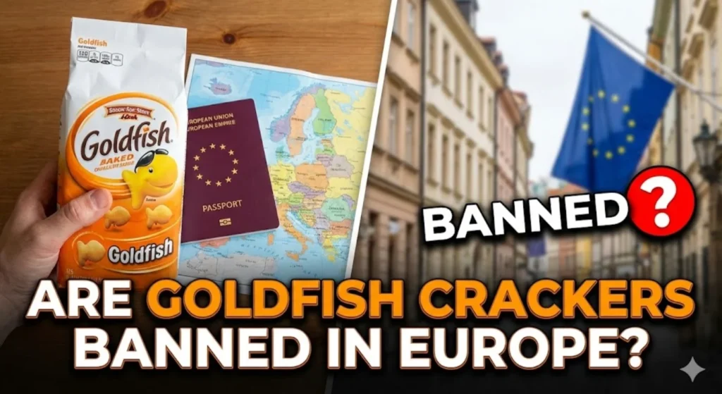 Goldfish Crackers completely banned in Europe_