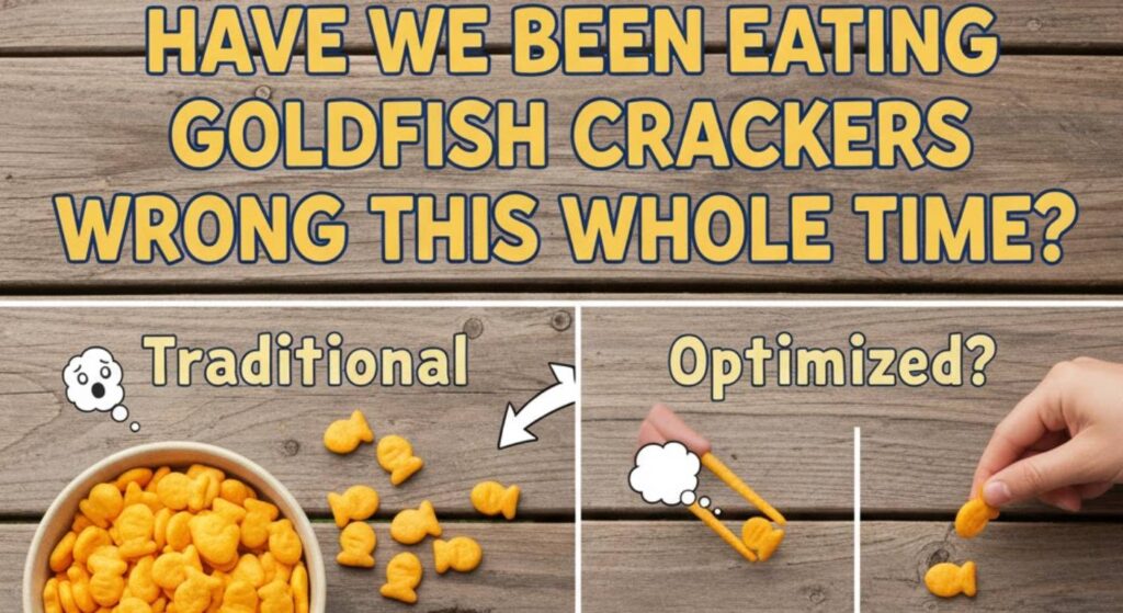 Have We Been Eating Goldfish Crackers Wrong This