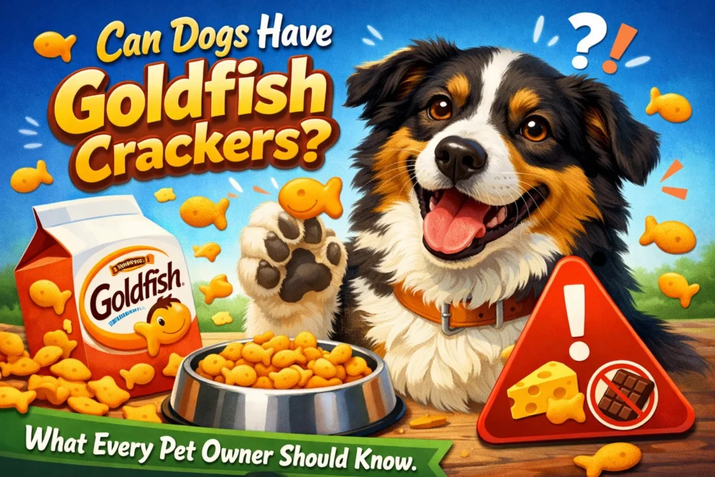 can dogs have goldfish crackers