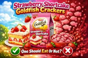 Strawberry shortcake goldfish crackers