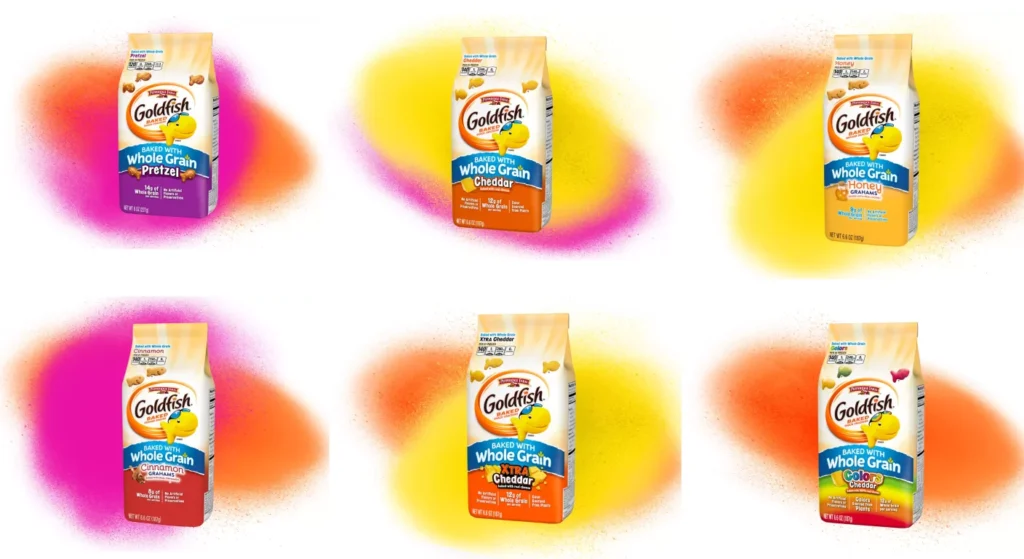 Whole Grain Goldfish Whole Grain Flavors