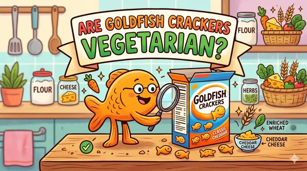 Are Goldfish Crackers Vegetarian