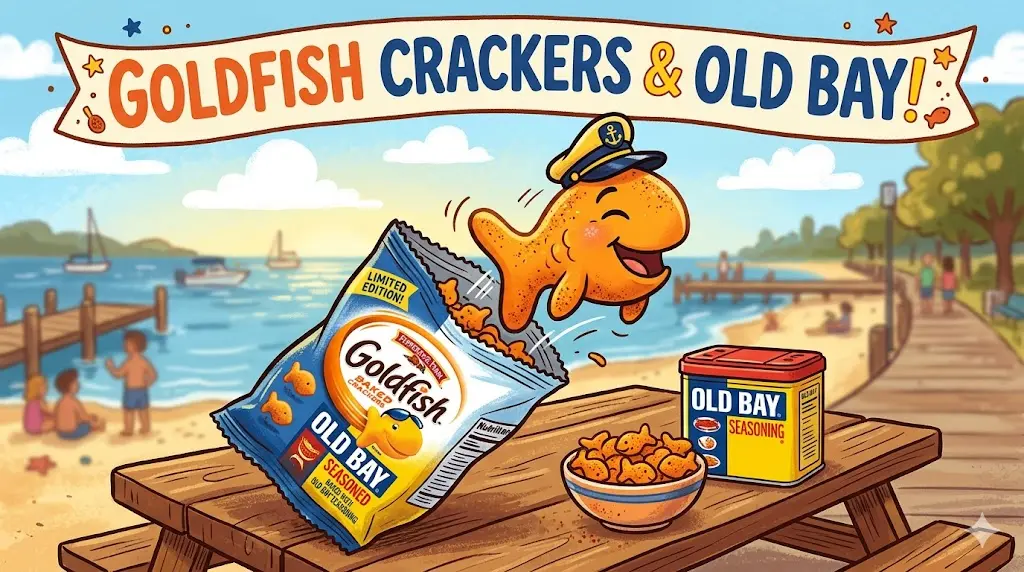 Goldfish Crackers Old Bay