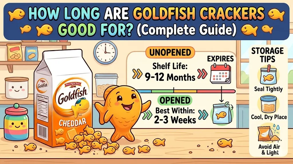 How Long Are Goldfish Crackers Good For