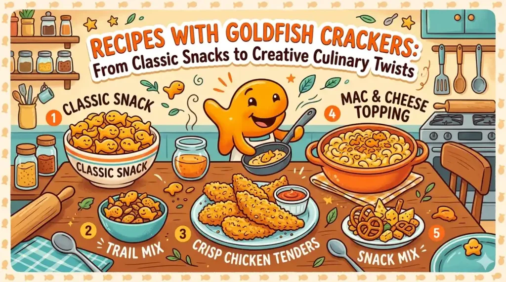 Recipes with Goldfish Crackers
