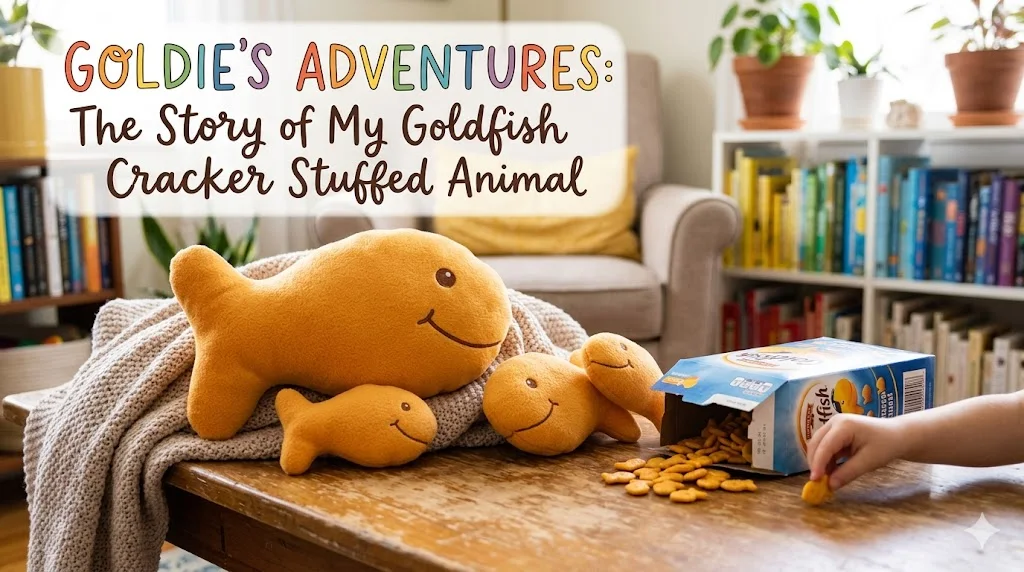 Goldfish Cracker Stuffed Animal