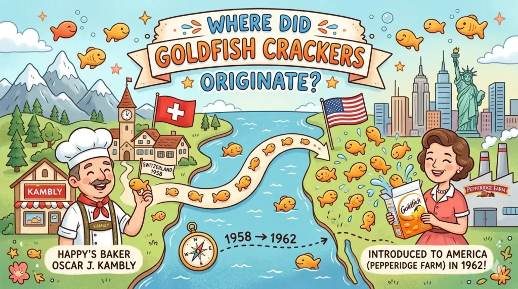Where Did Goldfish Crackers Originate?