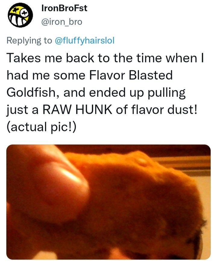 Goldfish Crackers and Internet Culture